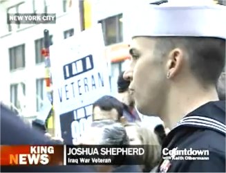 Nearly 100 Veterans, Including Active Service Members, March @Occupy Wall Street